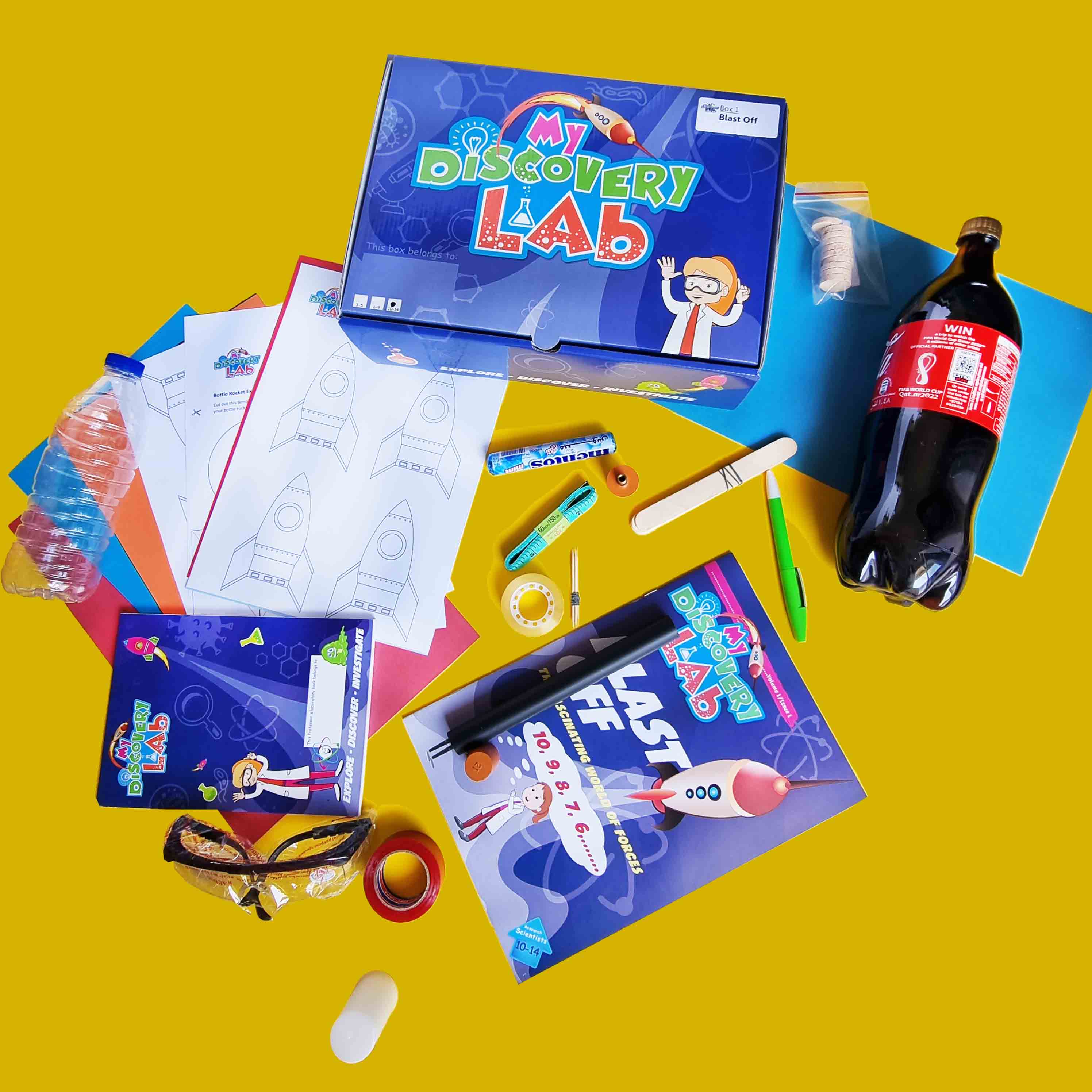 Blast Off! Figuring out how forces work (Gift Kit)