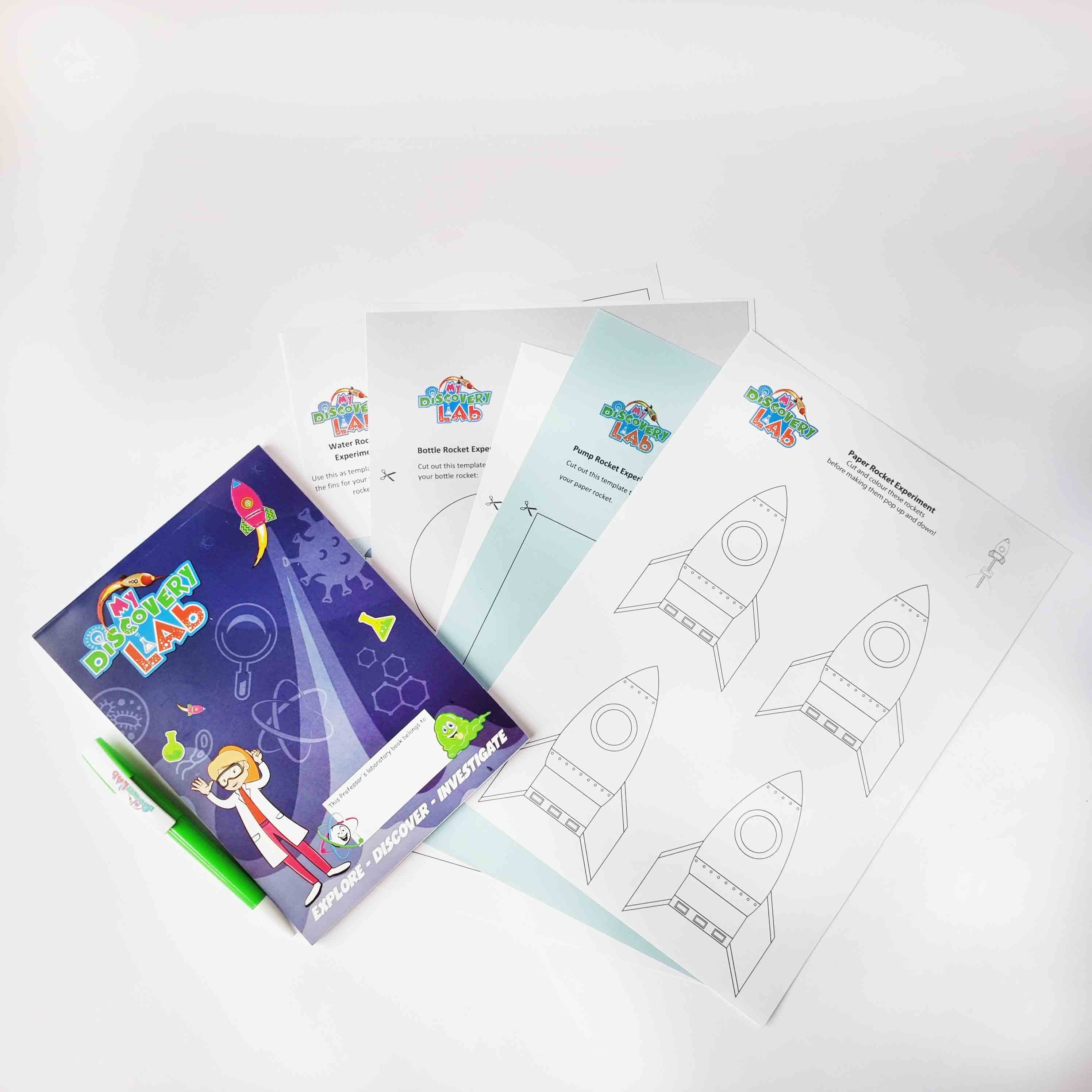 Box 1 - Blast Off! Figuring out how forces work (6-9 years)