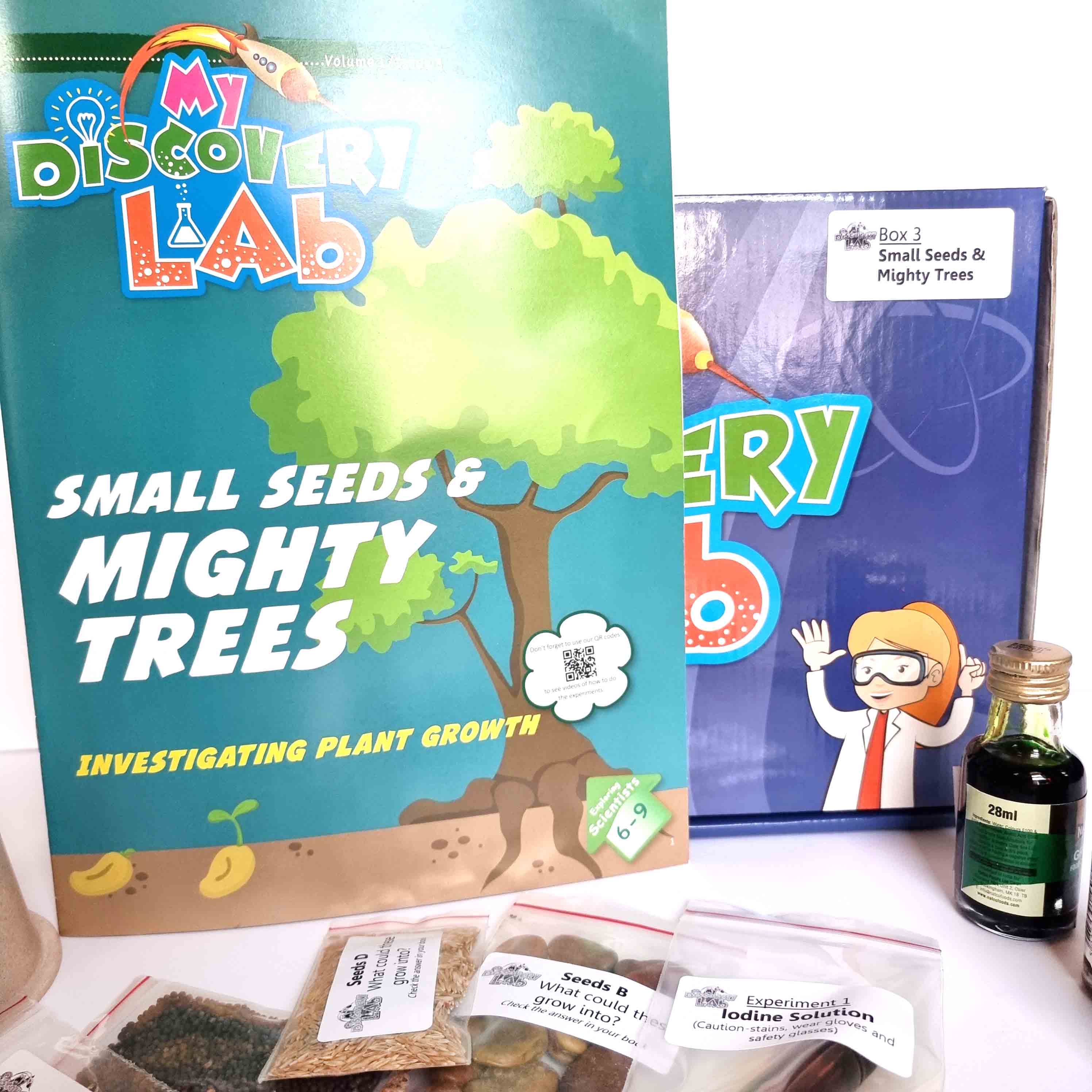 Box 3 - Small Seeds and Mighty Trees: Investigating plant growth (10-14 years)
